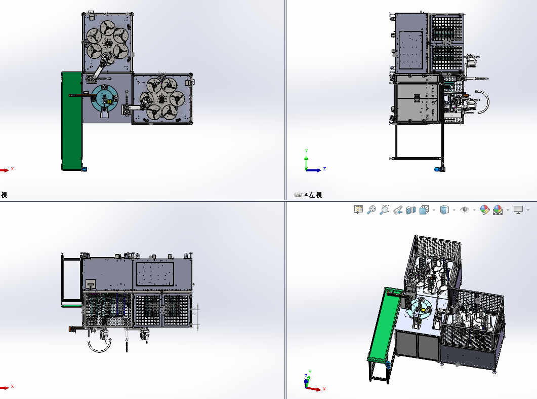加油口自动上料焊接线sw21